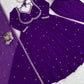 Faux Georgette Embroidered Anarkali Set with Dupatta