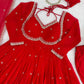 Faux Georgette Embroidered Anarkali Set with Dupatta