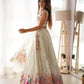Faux Georgette Embroidered Lehenga Set with Blouse & Dupatta