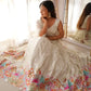 Faux Georgette Embroidered Lehenga Set with Blouse & Dupatta