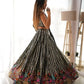 Faux Georgette Embroidered Lehenga Set with Blouse & Dupatta