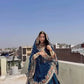 Faux Georgette Embroidered Lehenga Set with Dupatta