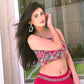 Faux Georgette Embroidered Lehenga Set with Dupatta