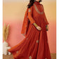 Faux Georgette Embroidered Suit Set with Dupatta – Ready to Wear