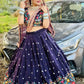 Faux Georgette Thread and Sequin Embroidered Lehenga Set