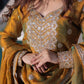 Fendi Chiffon Zari Sequins Embroidered Sharara Set for Festive and Wedding Wear