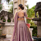 Fendi Sequins and Thread Embroidered Lehenga Set