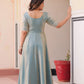 Fendy Beads Embroidered Long Gown – Elegant Party Wear Anarkali Style