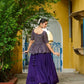 Fendy Embroidered Peplum Blouse with Flared Lehenga – Festive & Wedding Wear