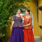 Fendy Embroidered Peplum Blouse with Flared Lehenga – Festive & Wedding Wear
