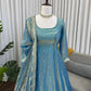 Fendy Silk Anarkali Plazzo Set