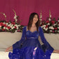 Fendy Silk Embroidered Anarkali Set with Dupatta