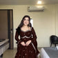 Fendy Silk Embroidered Anarkali Set with Dupatta