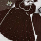 Fendy Silk Embroidered Anarkali Set with Dupatta