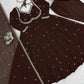 Fendy Silk Embroidered Anarkali Set with Dupatta