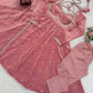 Fendy Silk Embroidered Anarkali Suit Set