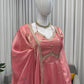 Fendy Silk Embroidered Anarkali Suit Set