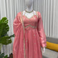 Fendy Silk Embroidered Anarkali Suit Set