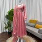 Fendy Silk Embroidered Anarkali Suit Set