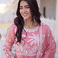 Fendy Silk Embroidered Anarkali Suit Set