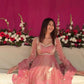 Fendy Silk Embroidered Anarkali Suit Set