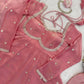 Fendy Silk Embroidered Anarkali Suit Set