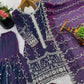Fendy Silk Embroidered Kurti Sharara Set