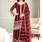 Fendy Silk Embroidered Kurti Sharara Set
