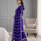 Fendy Silk Embroidered Kurti Sharara Set