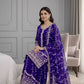 Fendy Silk Embroidered Kurti Sharara Set