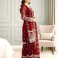 Fendy Silk Embroidered Kurti Sharara Set