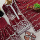 Fendy Silk Embroidered Kurti Sharara Set