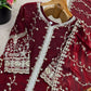 Fendy Silk Embroidered Kurti Sharara Set
