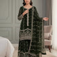 Fendy Silk Embroidered Kurti Sharara Set