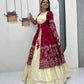Festival Special Simar Cosmos Indo-Western Lehenga Set with Embroidered Shrug – Party & Wedding Wear