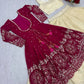 Festival Special Simar Cosmos Indo-Western Lehenga Set with Embroidered Shrug – Party & Wedding Wear