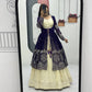 Festival Special Simar Cosmos Indo-Western Lehenga Set with Embroidered Shrug – Party & Wedding Wear