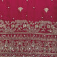 Festive Embroidered Crepe Farshi Suit Set for Wedding and Celebration Wear