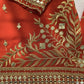 Festive Embroidered Georgette Sharara Suit Set