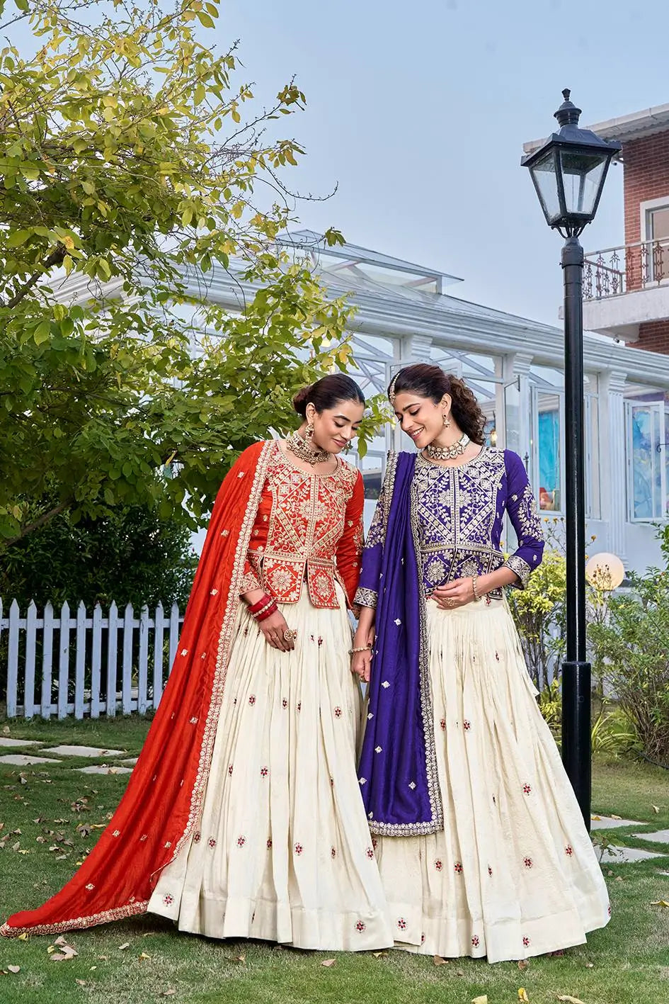 Festive Embroidered Lehenga Set for Wedding and Celebration Wear