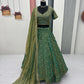 Festive Embroidered Lehenga Set with Dupatta for Wedding and Traditional Functions