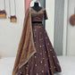 Festive Embroidered Lehenga Set with Dupatta for Wedding and Traditional Functions