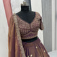 Festive Embroidered Lehenga Set with Dupatta for Wedding and Traditional Functions