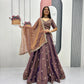 Festive Embroidered Lehenga Set with Dupatta for Wedding and Traditional Functions