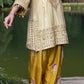 Festive Embroidered Silk Sharara Suit Set