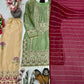 Festive Embroidered Silk Sharara Suit Set