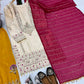 Festive Embroidered Silk Sharara Suit Set