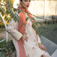 Floral Digital Print Georgette Embroidered Suit with Farshi Plazzo & Dual Tone Dupatta