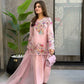 Floral Embroidered Crepe Silk Sharara Set