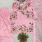 Floral Embroidered Crepe Silk Sharara Set
